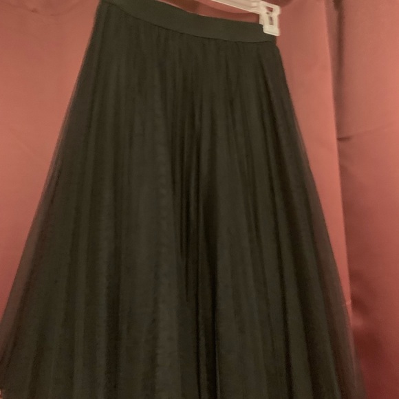Dresses & Skirts - A black tule skirt.